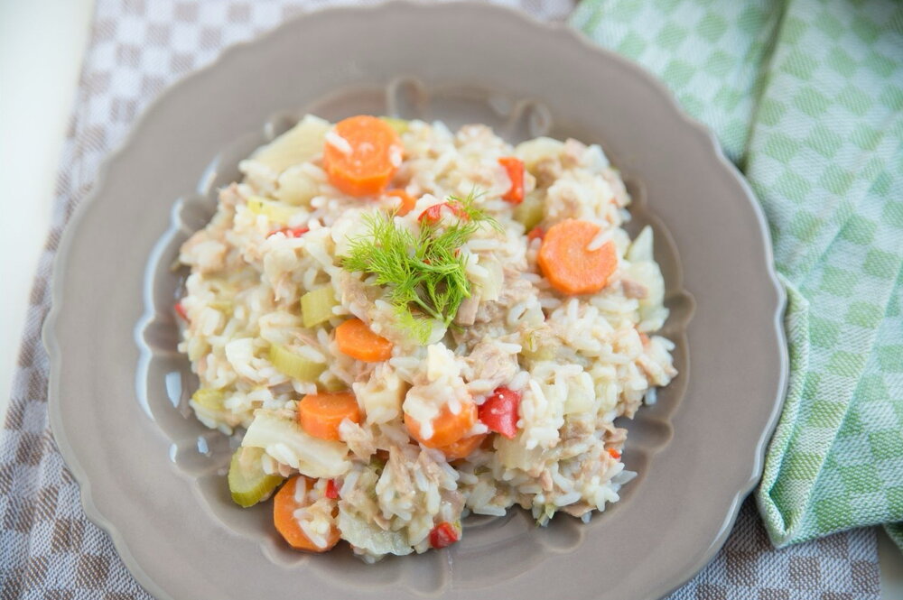 Vegetable risotto