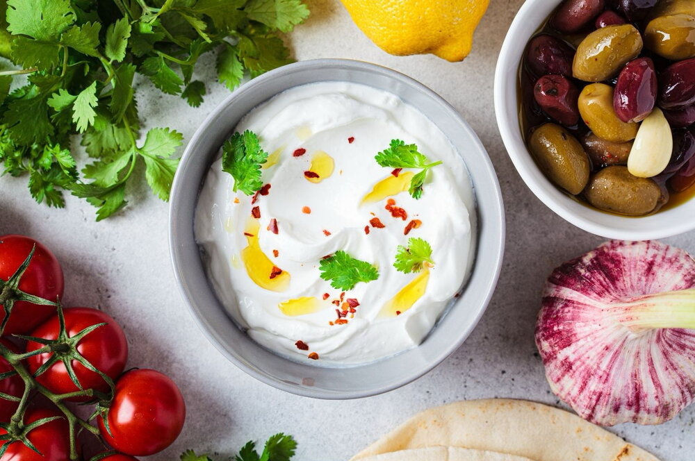 Whipped feta
