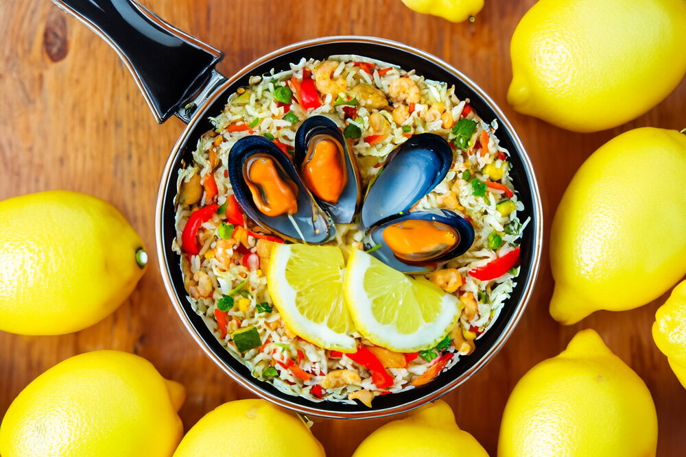 Seafood Medley with Rice