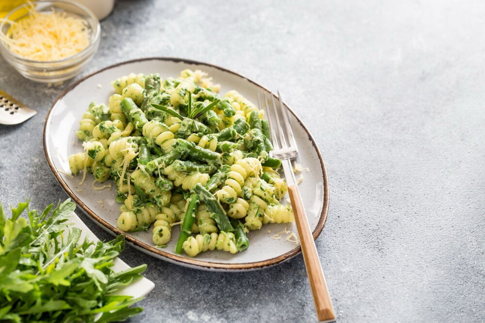 Asparagus pasta