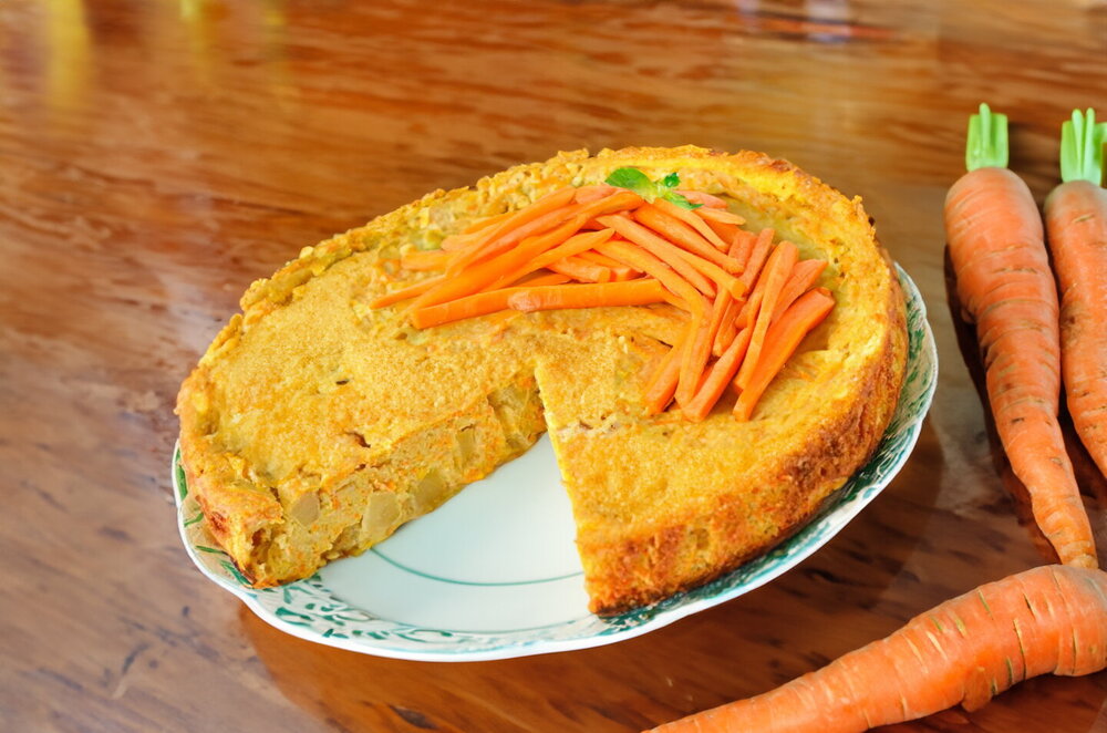 Carrot Cake with Kefir