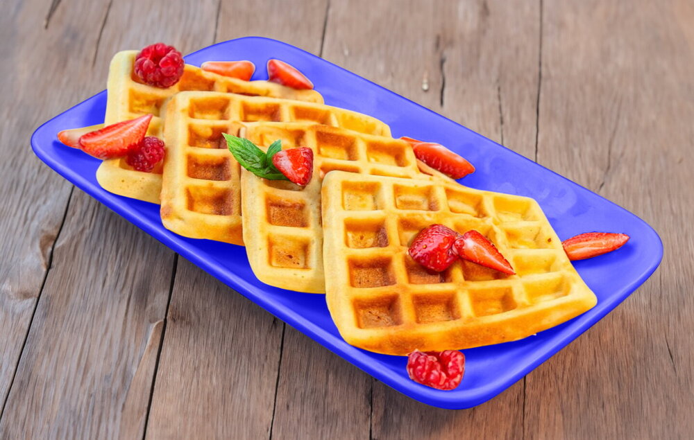Waffles in a Multi-Baker