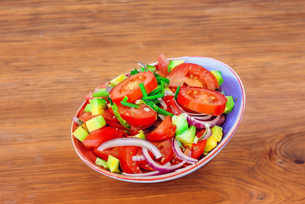 Avocado and Tomato Salad