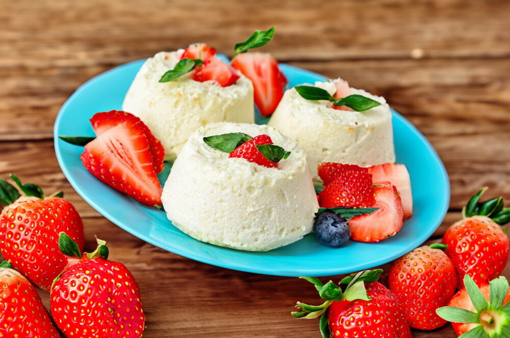 Diet Cottage Cheese Pudding