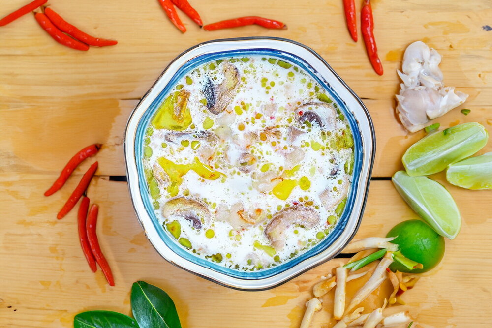 Tom Yum Soup with Chicken