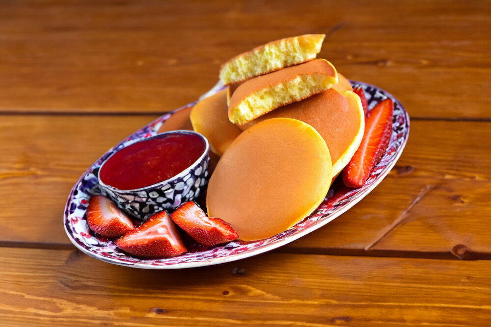 Kefir Pancakes Without Oil