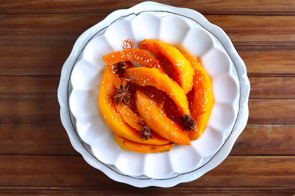Baked Pumpkin with Honey