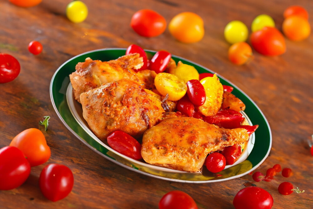 Baked Chicken Thigh Fillet