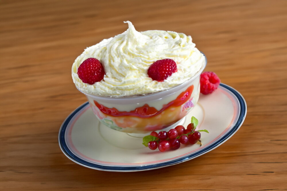 Custard Cream with Condensed Milk