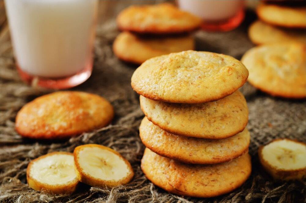 Banana cookies