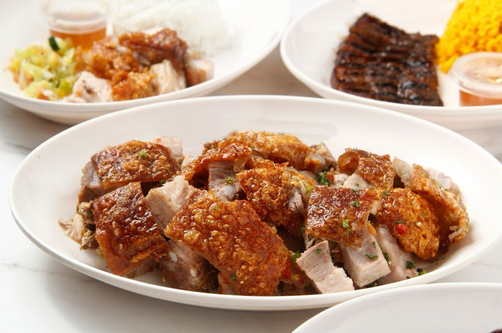 Barbecue pork belly