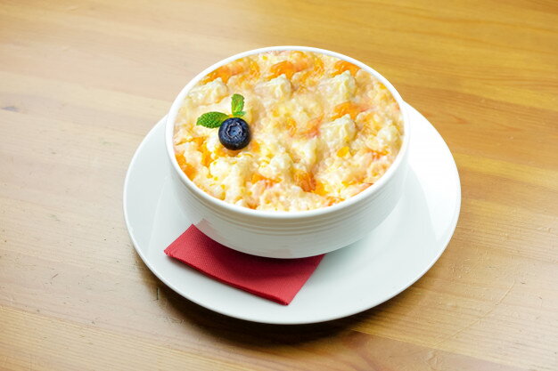 Pumpkin Rice Porridge in a Multicooker