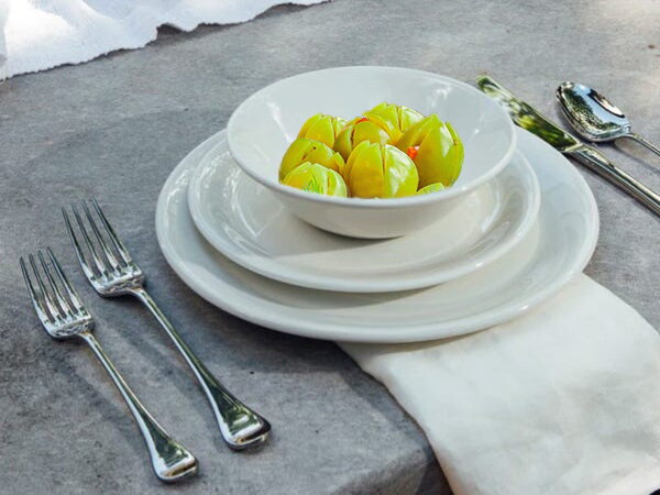 Armenian-Style Green Tomatoes for Winter