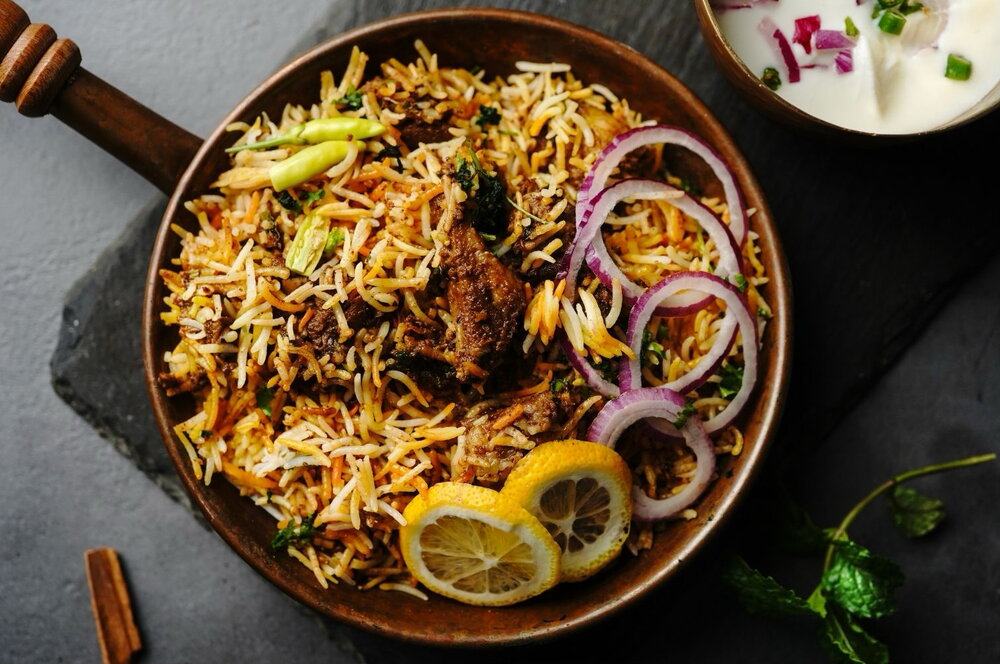 Beef biryani