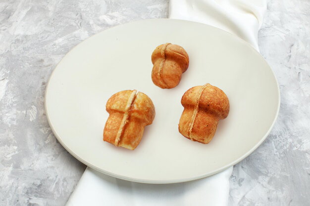 Mushroom-Shaped Cookies on a gas stove