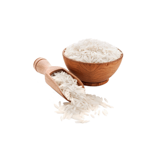 White rice, parboiled, long-grain, raw