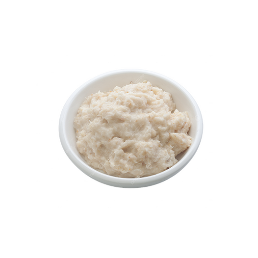 Grated horseradish with garlic