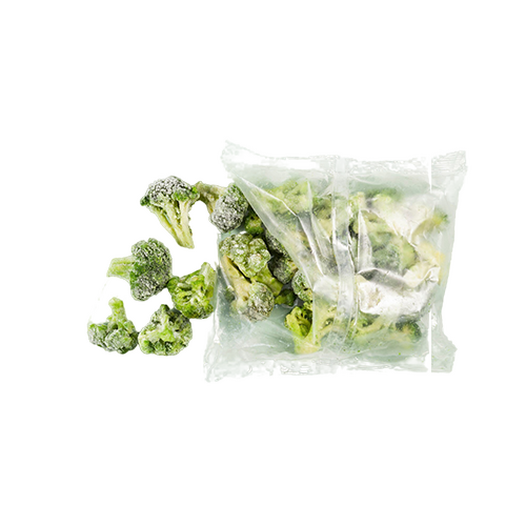Fresh-frozen green cabbage in packaging