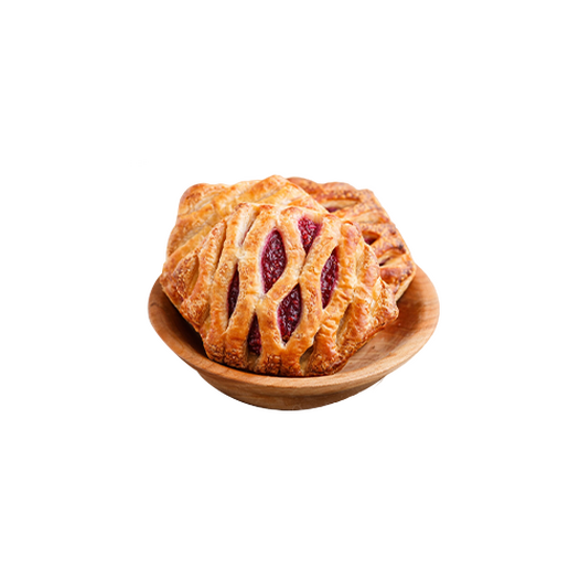 Sweet pastry with jam