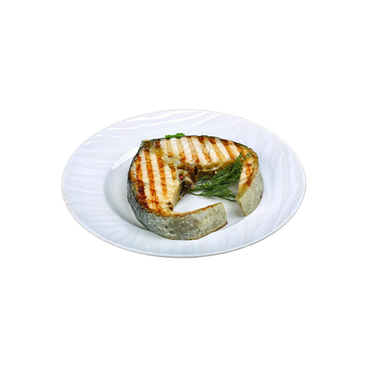 Fried sturgeon