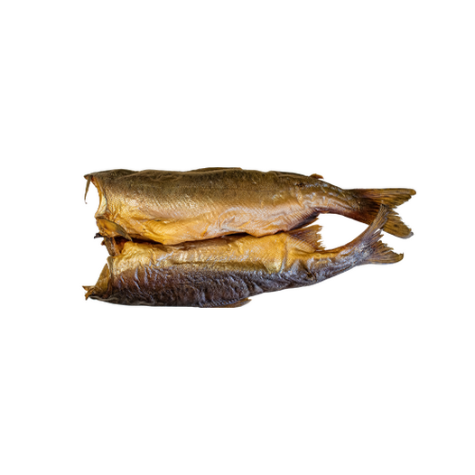 Hot smoked cod