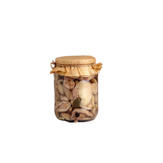 Marinated russula mushroom