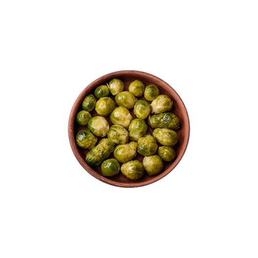 Boiled Brussels sprouts
