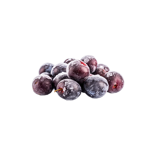 Fresh-frozen plum