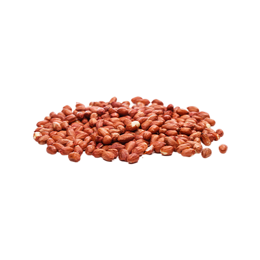 Raw peanuts without shell
