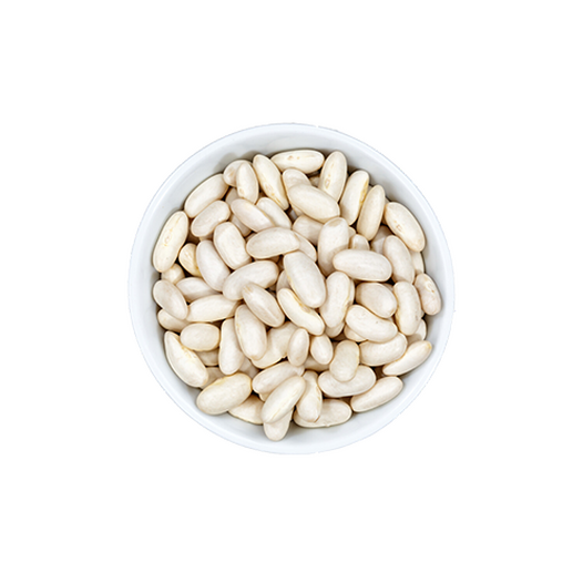 Dried white beans, raw