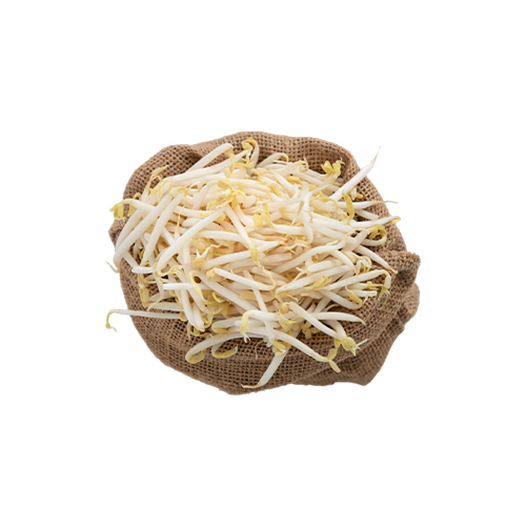 Raw sprouted soybeans