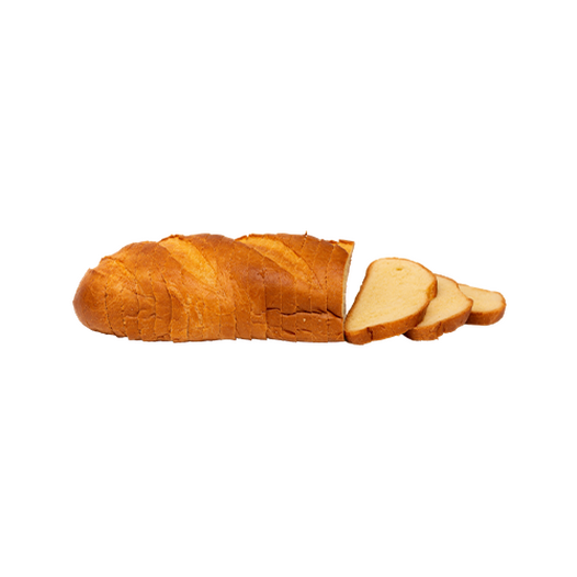 Long loaf from flour of the highest grade