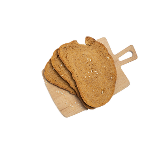 Rye bread from peeled flour