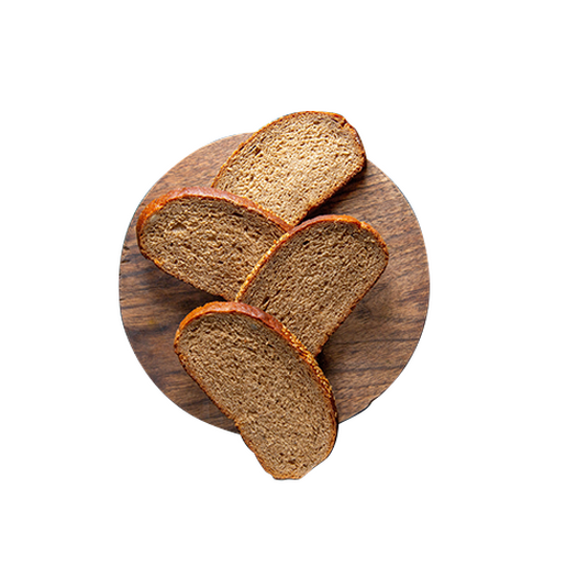 Rye bread from whole grain flour