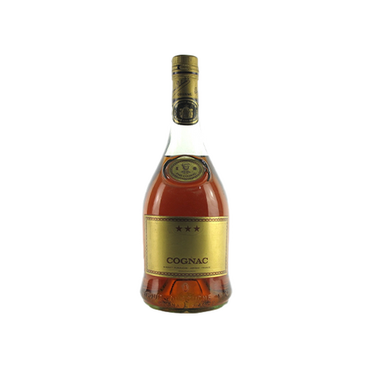 Three stars cognac