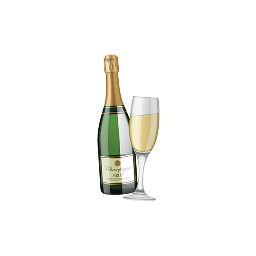 Dry champagne