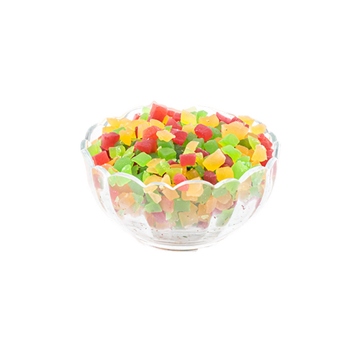 Candied fruit peels