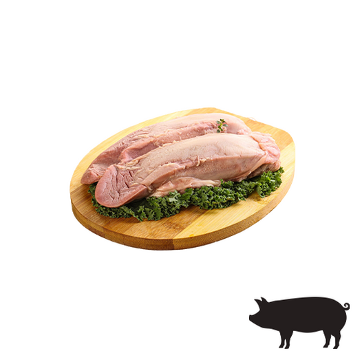 Pork tongue