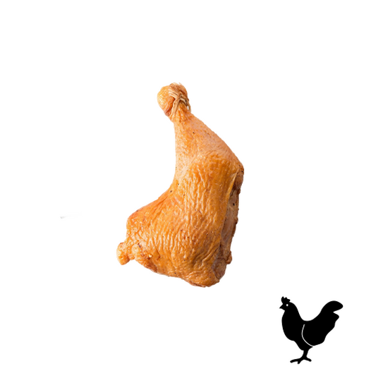 Smoked chicken quarters